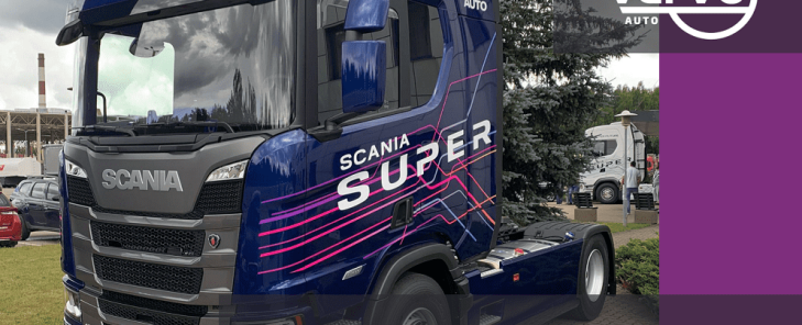 Vervo Auto tries out the new Scania Super truck