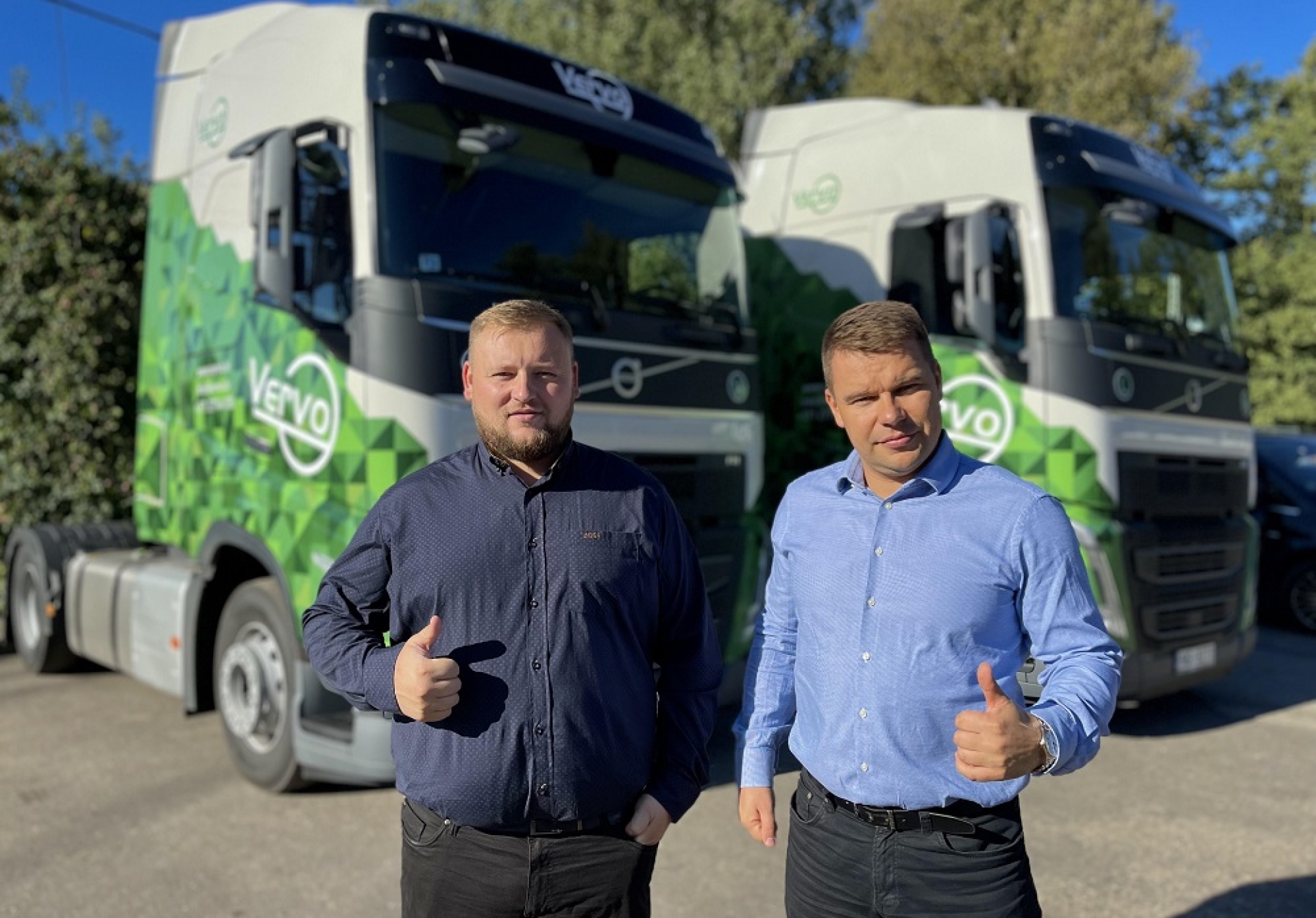 Vervo Auto pievienojas 2 jaunas kravas mašīnas – saruna ar līdzīpašniekiem Māri Dreimani un Jāni Zariņu