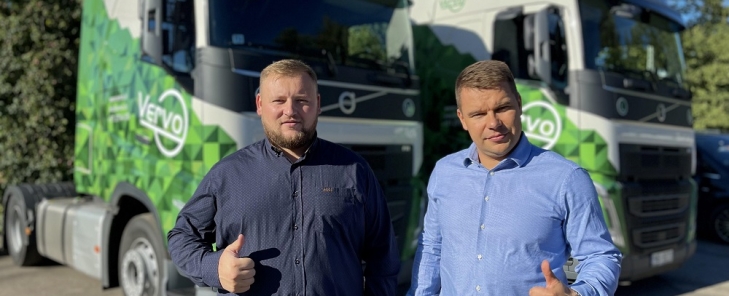 Vervo Auto welcomes two new trucks—a conversation with the company co-owners, Māris Dreimanis and Jānis Zariņš.